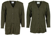 Brit. Kommando Strickweste, DAMEN, oliv, gebr.