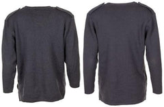 Brit. Kommando Strickweste, DAMEN, blau/grau, gebr.