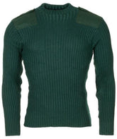 Belg. Kommando Pullover, grün, neuwertig