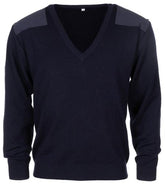 Holl. Pullover, blau, V-Ausschnitt, gebr.