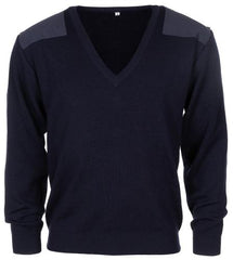 Holl. Pullover, blau, V-Ausschnitt, gebr.