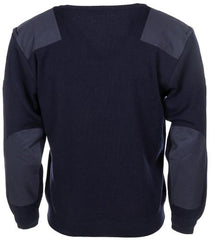 Holl. Pullover, blau, V-Ausschnitt, gebr.