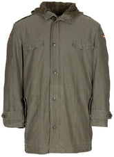 BW Parka, mit Futter, oliv, gebr.
