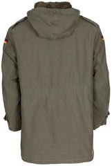 BW Parka, mit Futter, oliv, gebr.
