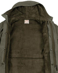 BW Parka, mit Futter, oliv, gebr.