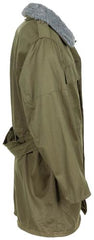 CZ/SK Feldparka, M 85, oliv, mit Kragen, ohne Futter, gebr.