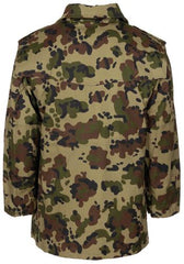 Rumän. Parka, tarn M 94, mit Futter, Kapuze, neuw.