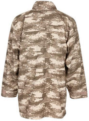Türk. Feldparka, Rip Stop, M2021,desert, m. Futter, gebr.