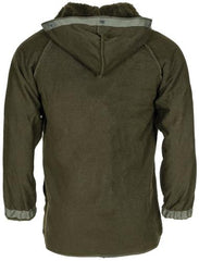 Franz. Teddyfutter für Parka, oliv, neuw.