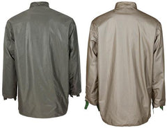 Holl. Unterziehjacke, Laminat, für Parka, oliv, gebr.