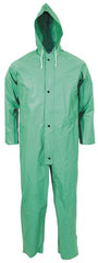 Österr. Overall, PVC, grün, neuw.