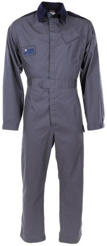 Brit. Arbeitskombi, grau/blau, "ROYAL AIRFORCE", gebr.