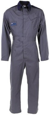 Brit. Arbeitskombi, grau/blau, "ROYAL AIRFORCE", gebr.