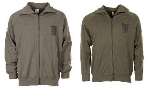 Österr. Trainingsjacke, oliv, gebr.