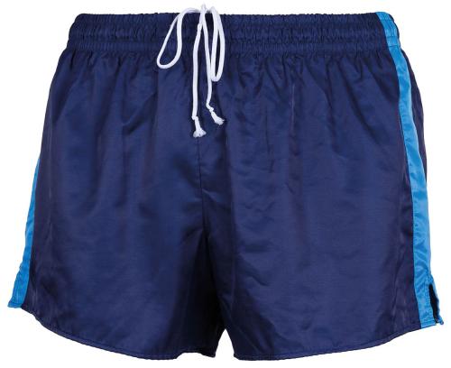 BW Sporthose, blau, kurz, mit Innenfutter, gebr.