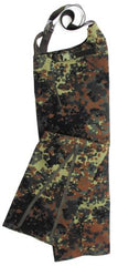 BW Nässeschutzhose, flecktarn, gebr.