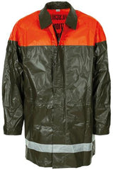 Schweiz. Regenjacke, oliv, "Zivilschutz", neuw.