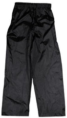 Brit. Regenhose, schwarz, gebr.