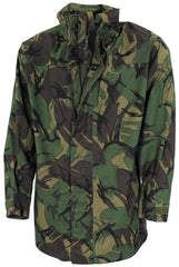Brit. Nässeschutzjacke, DPM tarn, gebr.