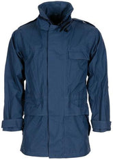 Brit. Nässeschutzjacke, RAF, blau, gefüttert, gebr.
