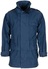 Brit. Nässeschutzjacke, RAF, blau, gefüttert, gebr.