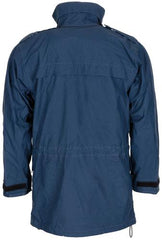 Brit. Nässeschutzjacke, RAF, blau, gefüttert, gebr.