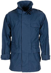 Brit. Nässeschutzjacke, RAF, blau, ohne Futter, gebr.