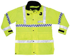 Brit. Signaljacke, gelb, div. Modelle, RV-Steppfutter, gebr.