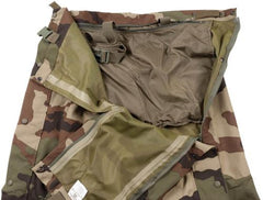 Franz. Nässeschutzhose, CCE camo, 3-Lagen-Lam., neuw.