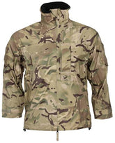 Brit. Nässeschutzjacke, MTP, "Lightweight" gebr., repariert