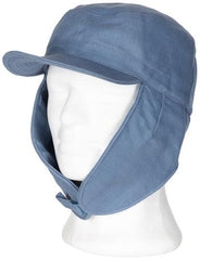 Schwed. Wintermütze, "Zivilschutz", blau, neuw.