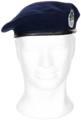 Angolanisches Barett, "POLICIA", blau