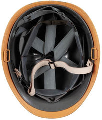 Österr. Helm "M1", orange, Kunststoff-Innenhelm, gebr.