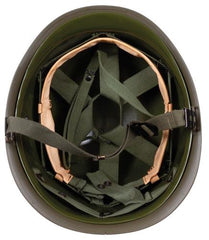 US Helm "M1", mit Kunststoff- Innenhelm, gebr.