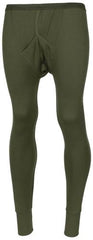 Brit. Thermo-Unterhose, oliv, lang, gebr.