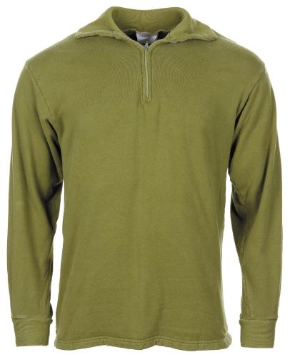 Brit. Shirt, "Norgie", Cold Weather, oliv, gebr.