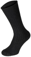 Brit. Wintersocke, schwarz, gebr.
