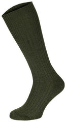 Brit. Wintersocke, oliv, gebr.
