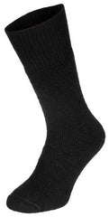 Holl. Wintersocke, schwarz, Frotteesohle, gebr.