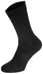 Holl. Socke, kurz, schwarz, Frotteesohle, gebr.