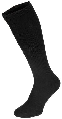 Holl. Stiefelsocke, schwarz, gebr.