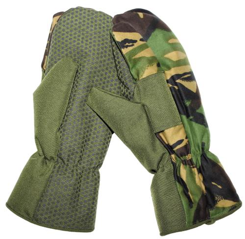 Brit. Fausthandschuhe, gebr. Schießfinger, DPM tarn