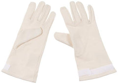 Brit. Innenhandschuhe, Fleece, weiß, neuw.