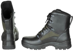 BW Kampfstiefel, Tropen, oliv/schwarz, neuw.