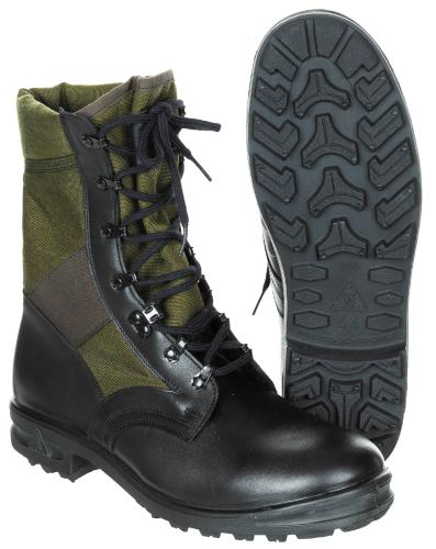 BW Tropenstiefel, "BALTES", schwarz/oliv, neuw.