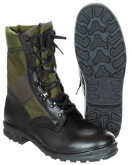 BW Tropenstiefel, "BALTES", schwarz/oliv, neuw.
