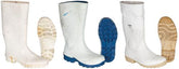 BW Gummistiefel, weiß, gebr., Modelle sortiert
