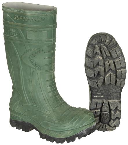 Gummistiefel, "COFRA", mit Schutzkappe, gebr.