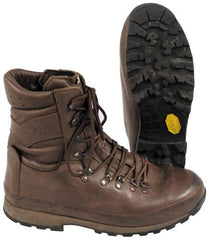 Kampfstiefel, braun, DAMEN, "ALT-BERG", gebr.