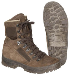 Brit. Combat Stiefel, "MEINDL" braun, gebr.